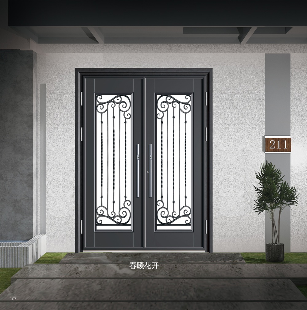 梵帝龙铸铝门春暖花开