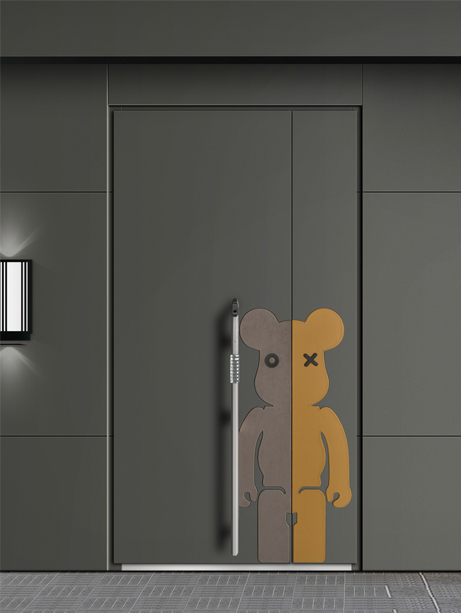 Kaws暴力熊-景观系统装甲门